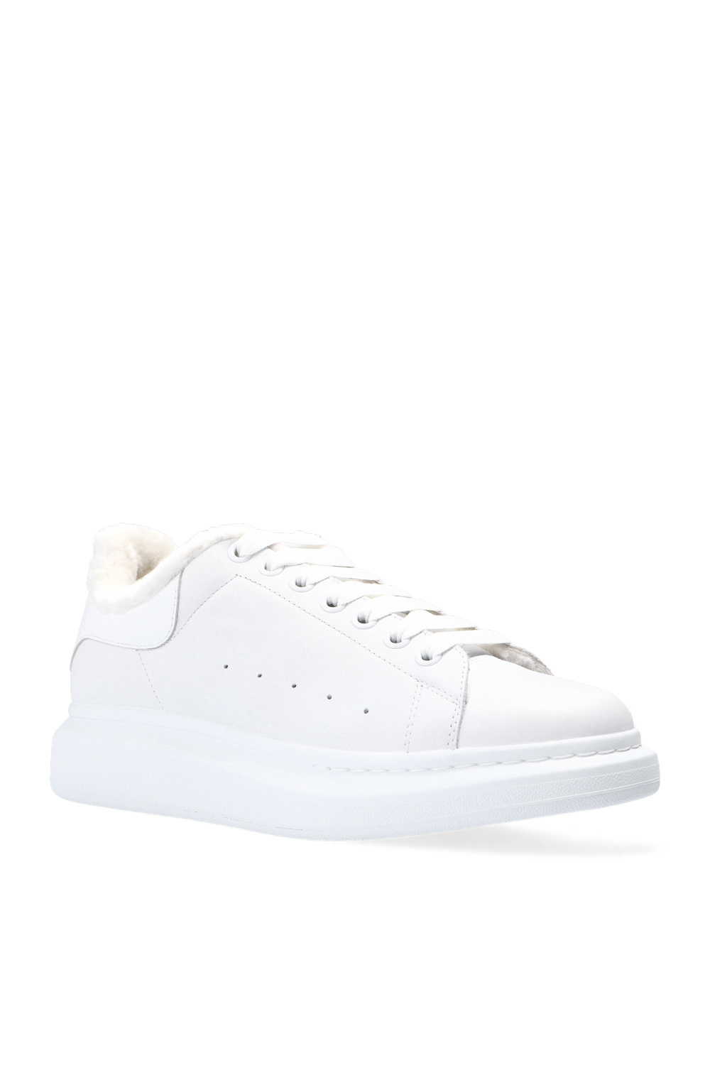 Alexander McQueen alexander mcqueen pink velvet sneakers